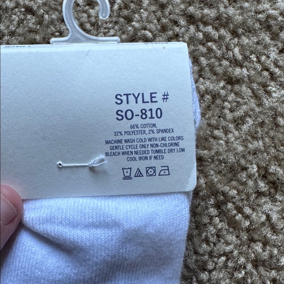 NWT- Zenana “Hello Sunrise” Yellow and White Ankle Socks - Picture 3 of 3